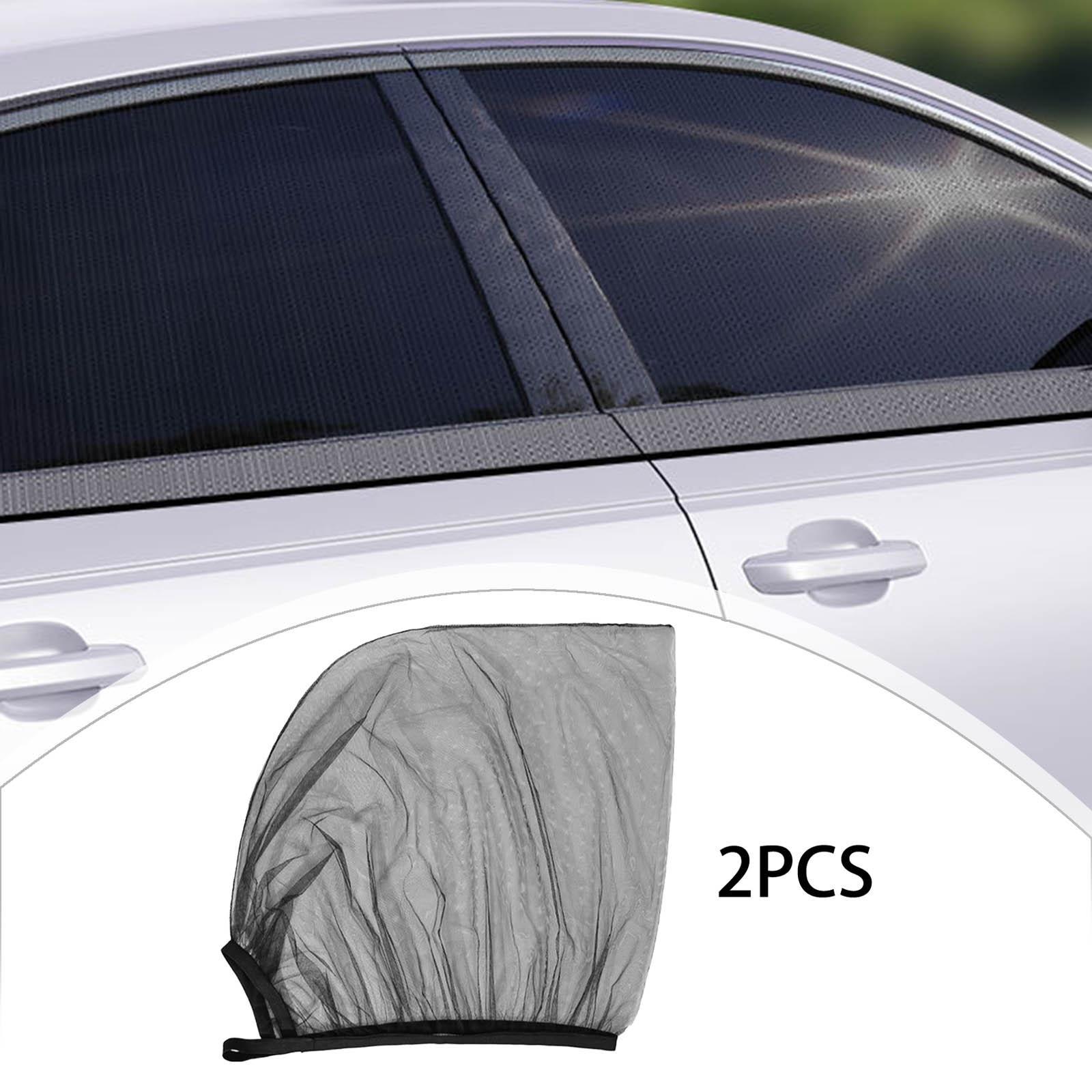 2 Pieces Sunshade Privacy Curtain Block Mesh Car Window for Family Children Baby