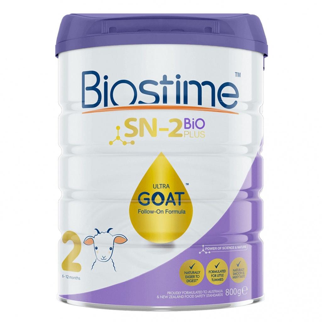 Combo 2 lon sữa Dê Biostime