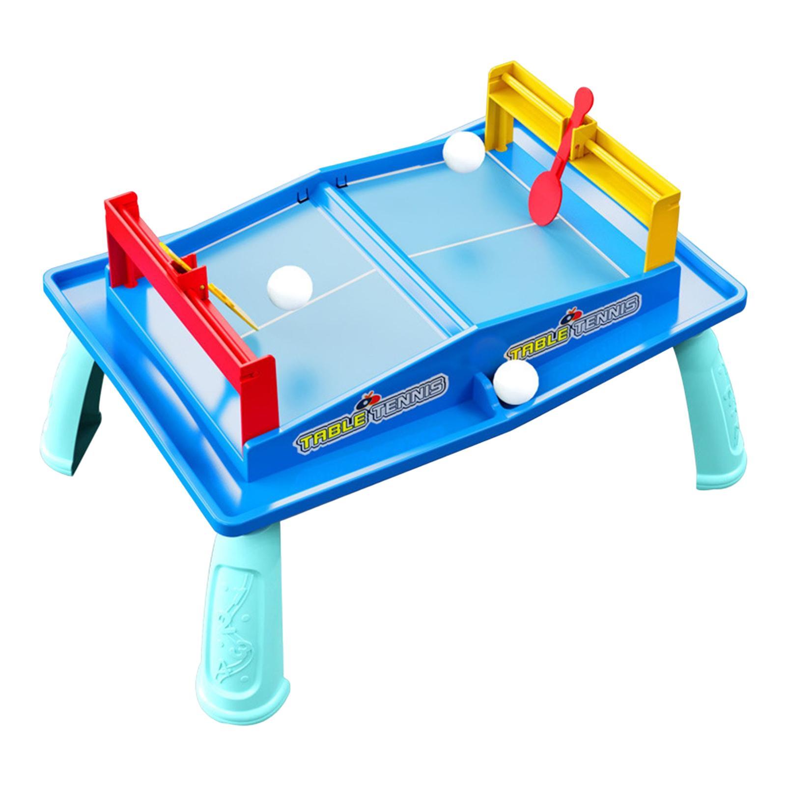 Games  Pong Table Educational Toys Portable for Gift Girls Blue