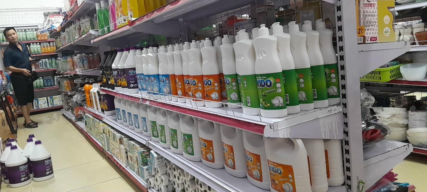 Nước Rửa Chén KIDO Hương Chanh 2,1 Lít - Làm Sạch Hiệu Quả, Thơm Mát Tự Nhiên