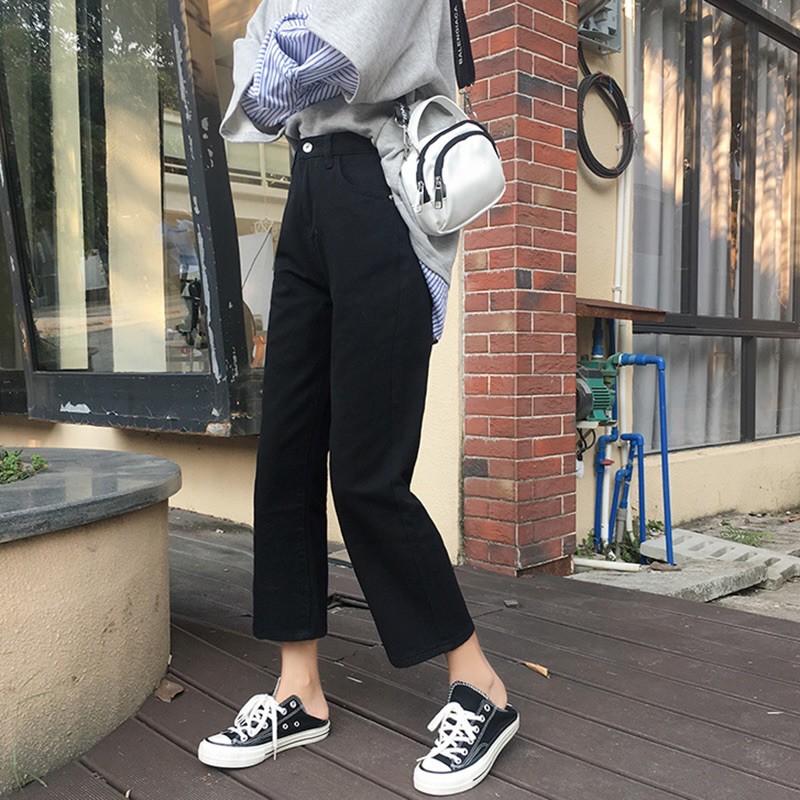 Quần khaki basic ống suông 2021