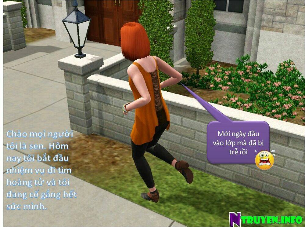 truyện sims - hoàng tử ơi ngươi ở đâu! chapter 1 4