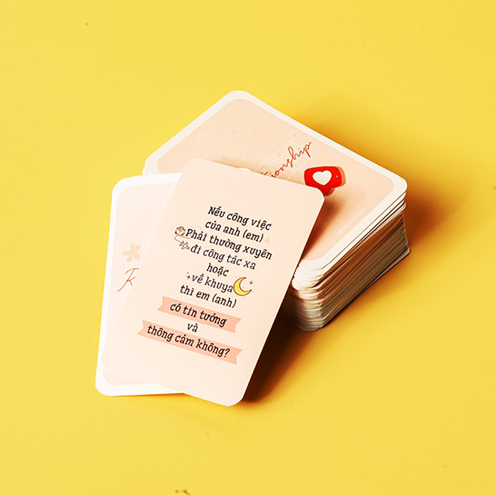 Bộ Game Card Love Touch Drinking Game Giúp Thấu Hiểu Đối Phương Trong Tình Yêu
