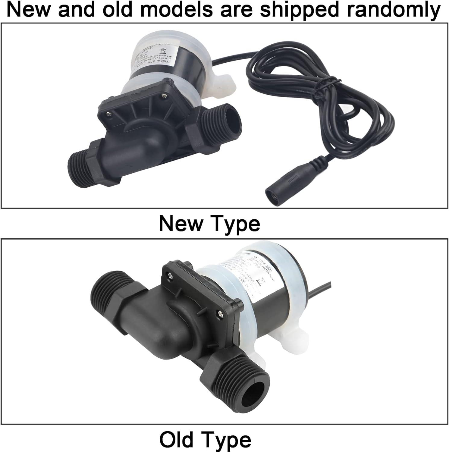 Bộ tuần hoàn gia nhiệt 12V, Máy bơm nước chìm, Máy bơm nước tuần hoàn mini DC 12V -40℃~100℃ cho nước ngọt và nước biển