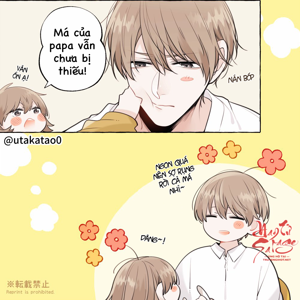 papa khi đi làm và khi ở nhà chapter 33 4