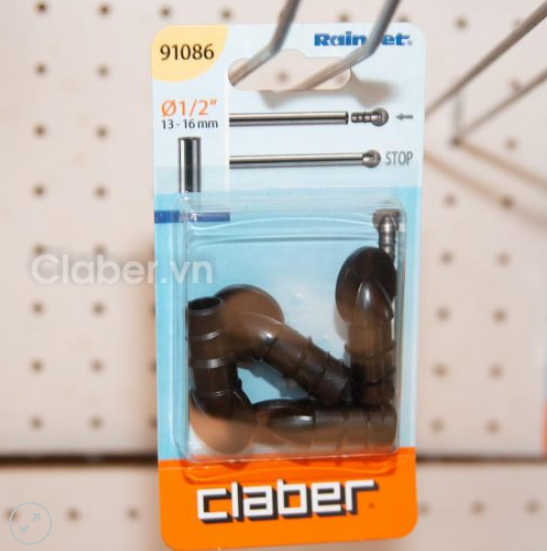 Nút bịt ống Claber 1/2&quot;(16 mm) 91086