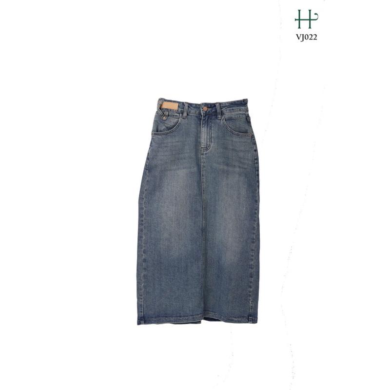 Chân váy Jeans độc đáo-VJ22 - Xanh Jeans