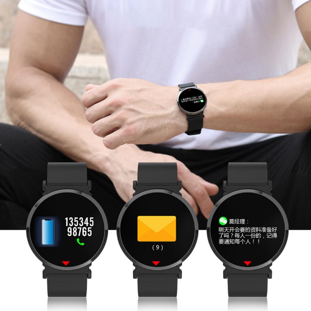 E28 Smart Watch Wrist Band Bracelet Blood Pressure Oxygen Heart Rate Fitness
