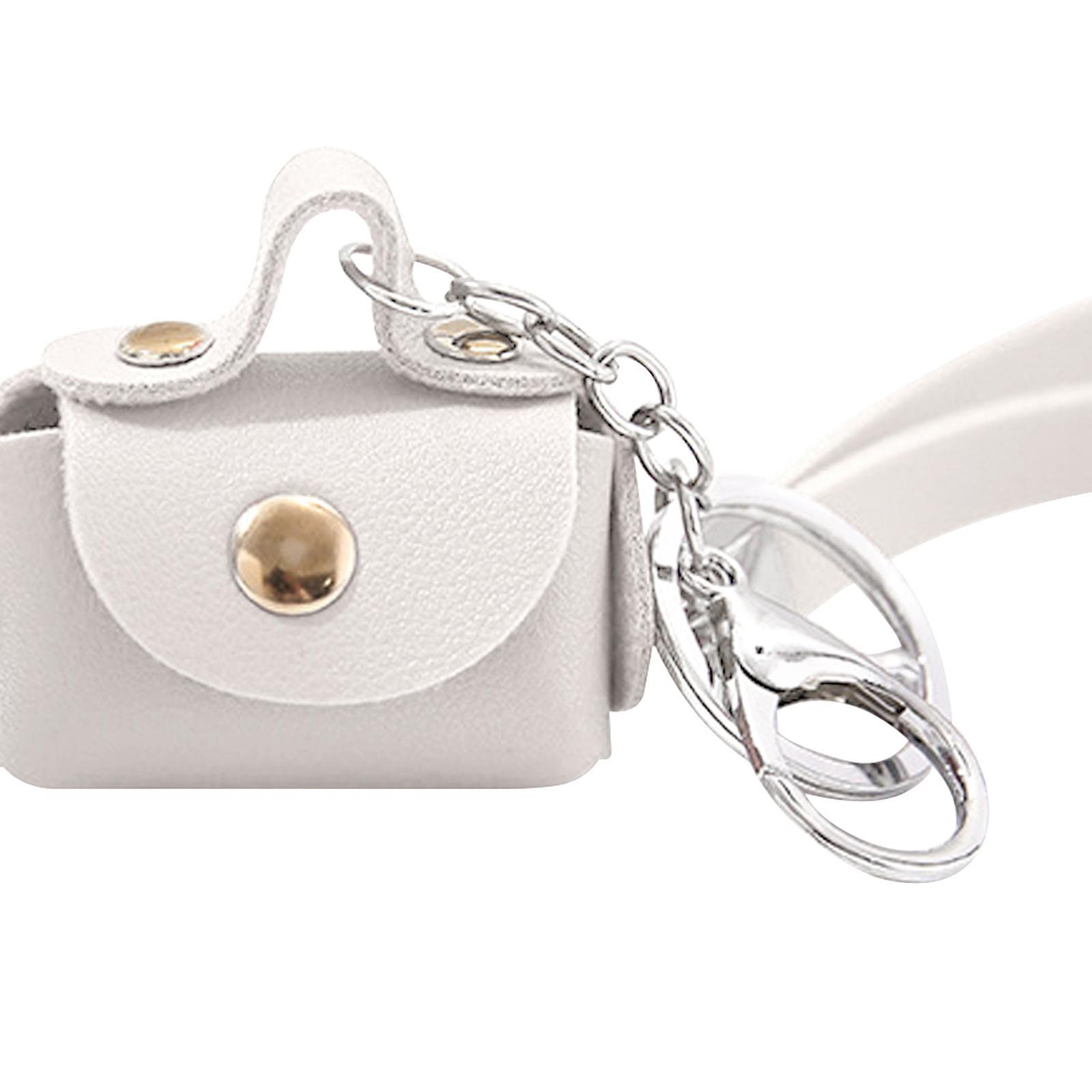 Keychain Key Holder Delicate Purse Keychain Charm for Birthday Gift Girls White