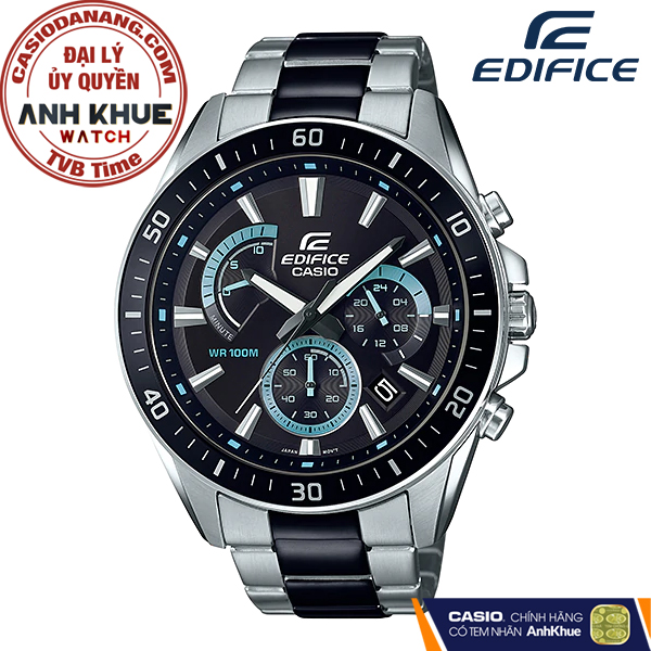 Đồng hồ nam dây kim loại Casio Edifice chính hãng EFR-552SBK-1AVUDF