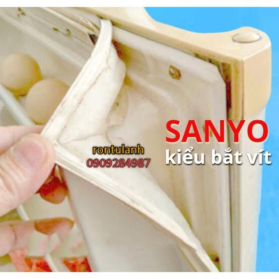 Ron tủ lạnh  dành cho tủ lạnh Sanyo SR-U205PN (ron bắt vít