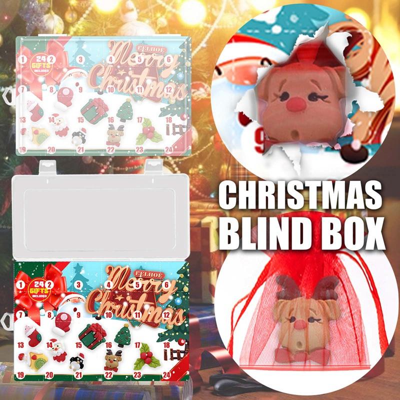 Christmas Blind Box 24 Days Surprise Blind Box Surprise Christmas Gift