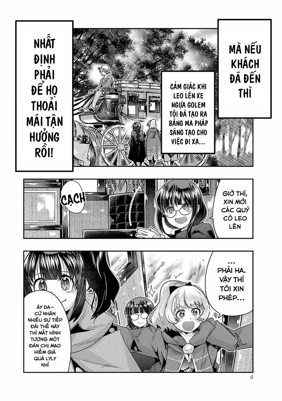 chuyển sinh thành con gái, tôi sẽ sinh tồn tại dị giới - yoku wakaranai keredo isekai ni tensei shiteita you desu chapter 23 4