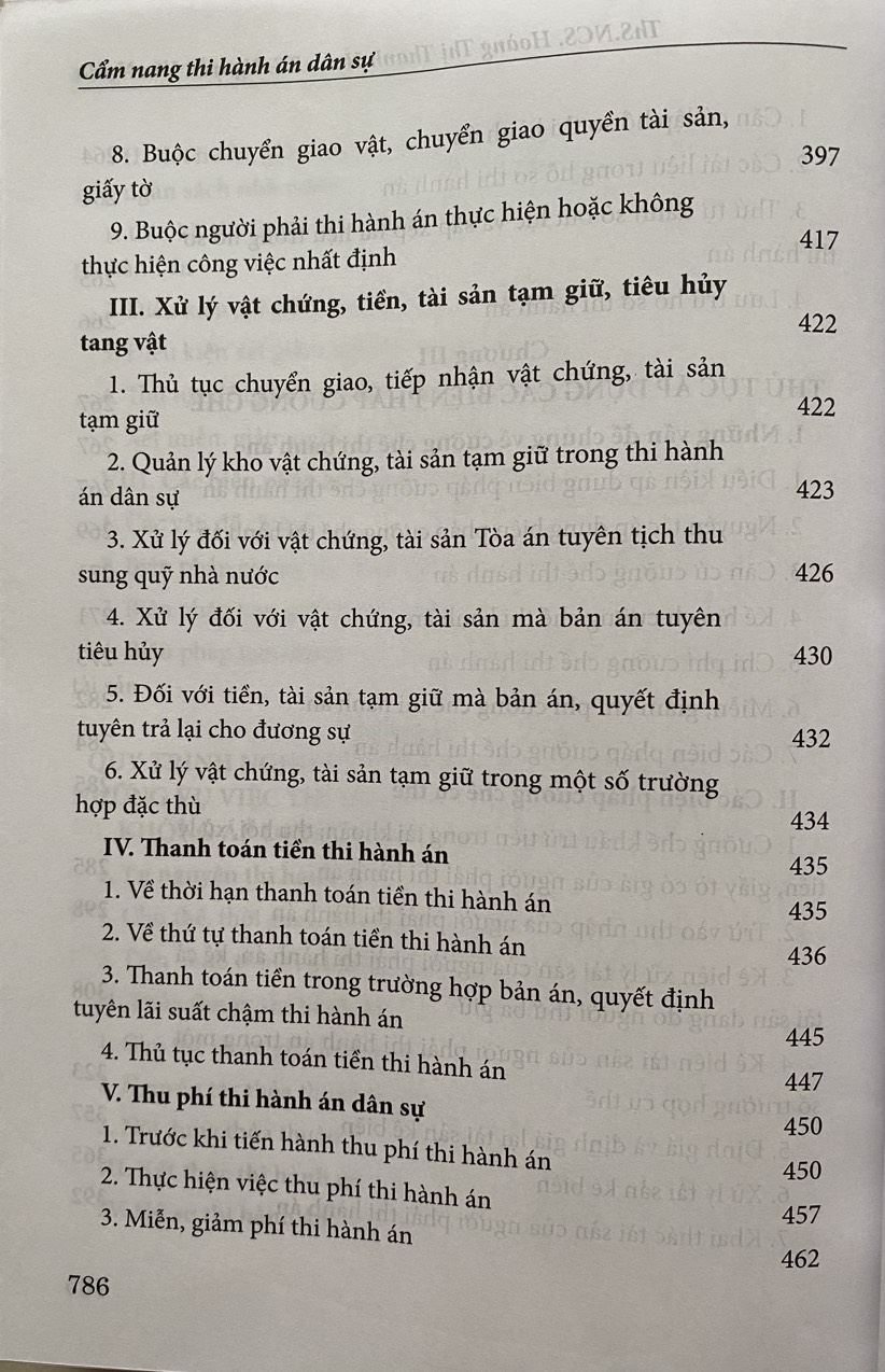 Cẩm Nang Thi Hành Án Dân Sự 