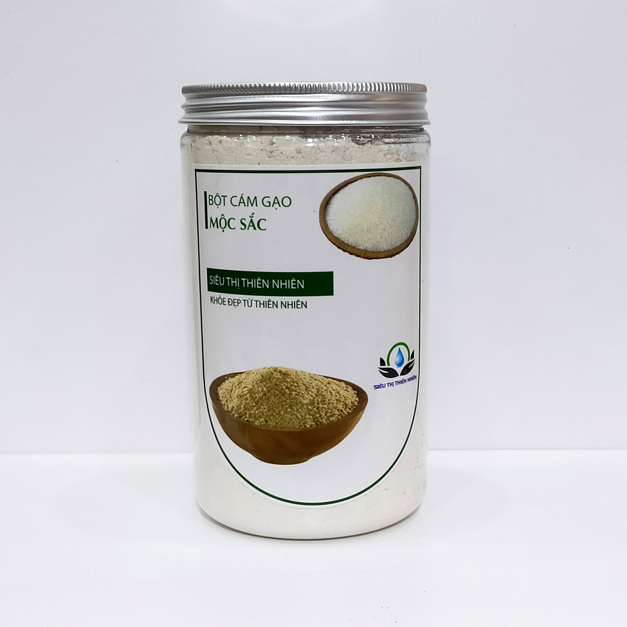 Bột Cám Gạo Mộc Sắc Lọ 500g