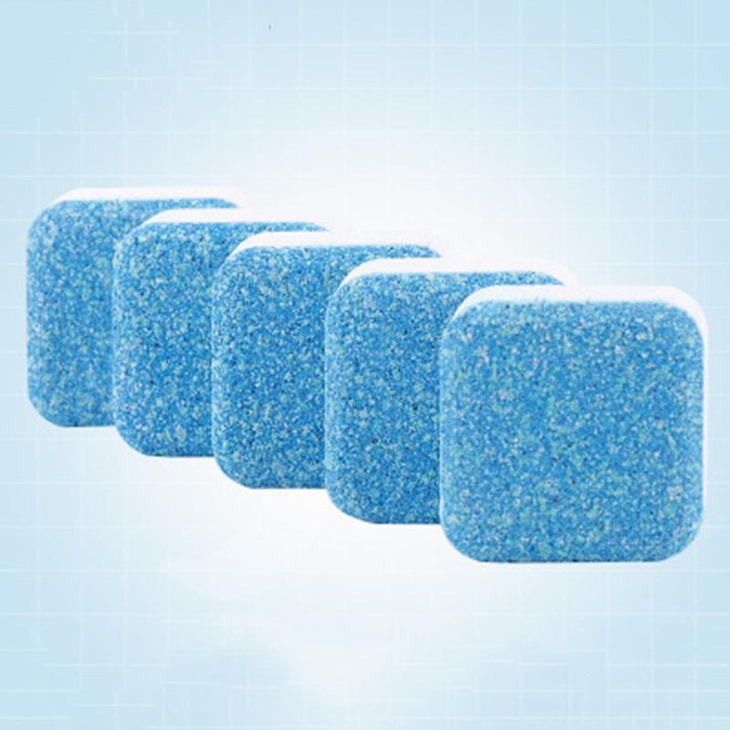 5pcs/12pcs Tab Washing Machine Cleaner Effervescent Tablet Washing Machine Descaler Deep Cleaning Remove Home Cleaning Tool