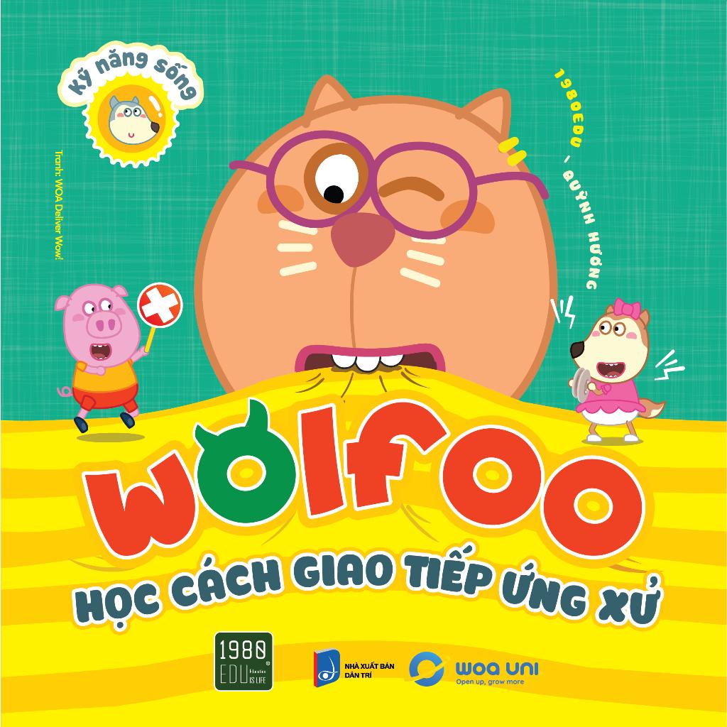 Combo 6 Cuốn Wolfoo Học Kỹ Năng Sống - Bản Quyền