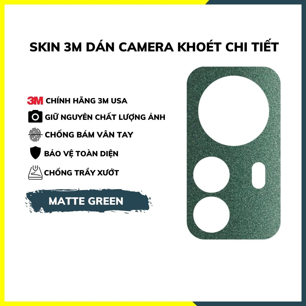 Dán skin camera cho mi 12/ mi 12X/ 12 pro 5g khoét lỗ chi tiết giữ guyên chất lượng ảnh chụp