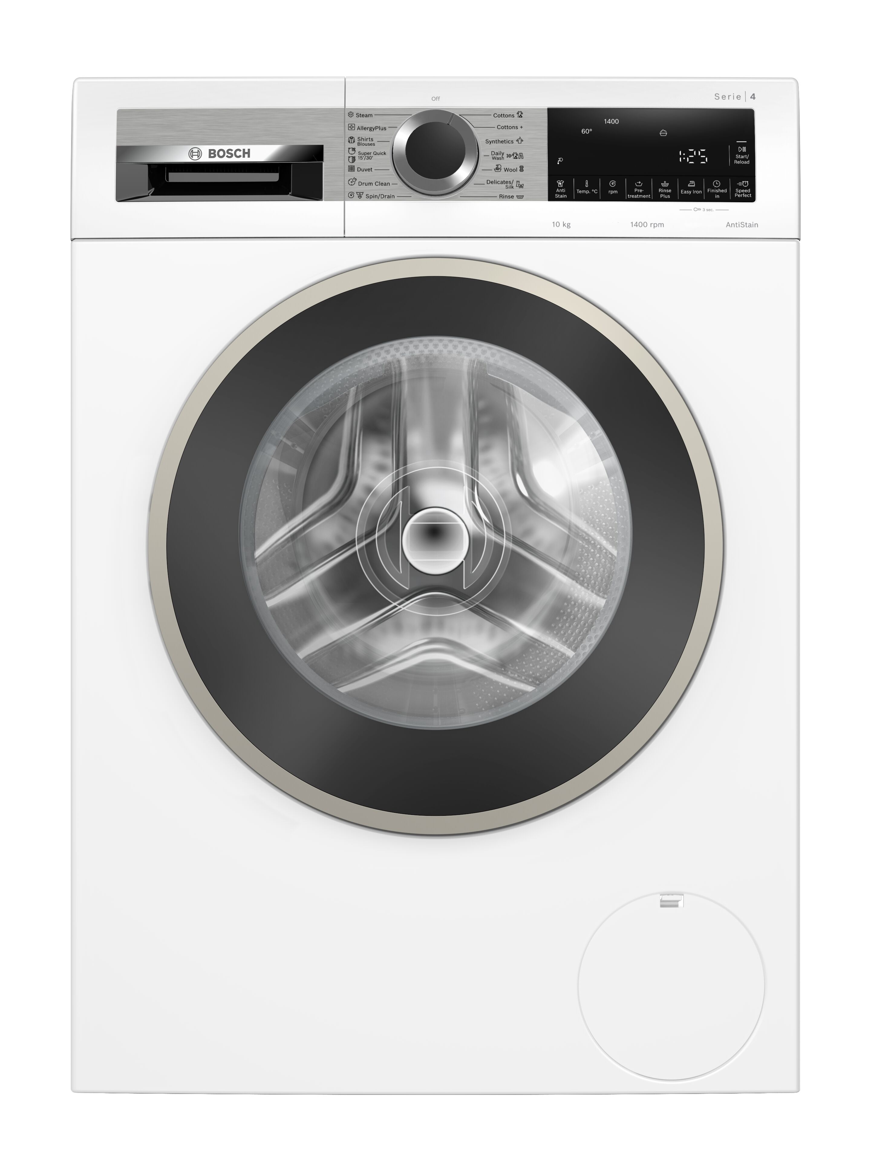 Máy giặt Bosch 10Kg WGA25400SG - Series 4 - Hàng chính hãng