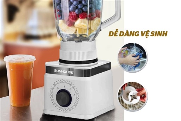 Máy xay sinh tố 3 cối Sunhouse SHD5582 - Hàng chính hãng