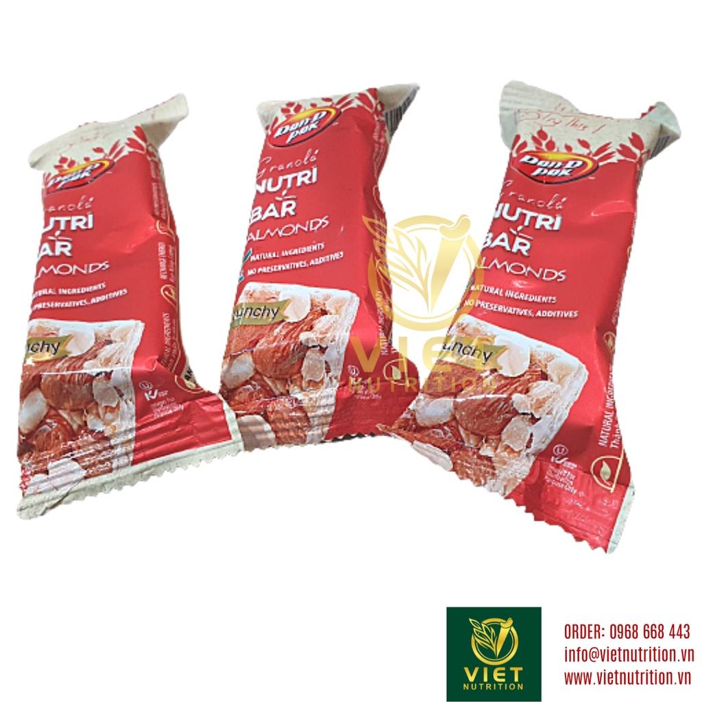 Thanh Granola Hạnh nhân năng lượng 30g