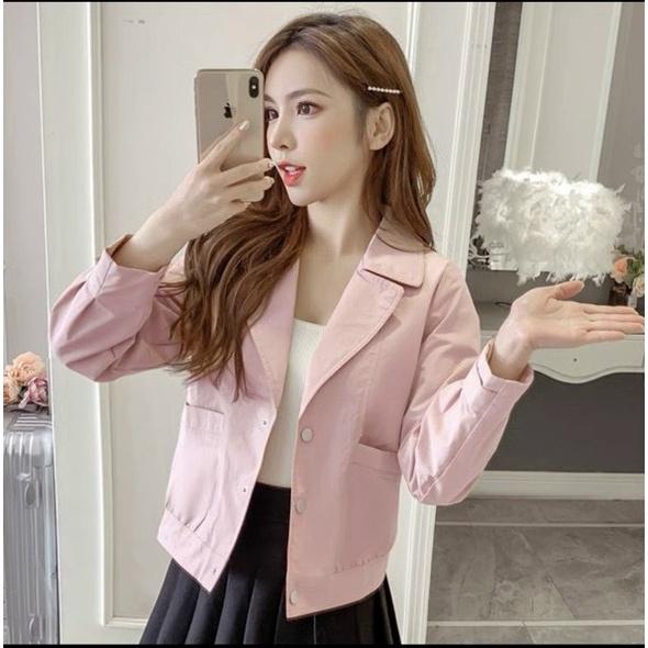 ÁO KHOÁC KAKI NỮ 1 LỚP CHẤT MỊN SIÊU THIẾT KẾ TINH TẾ CUỐN HÚT CỦA PHÁI ĐẸP