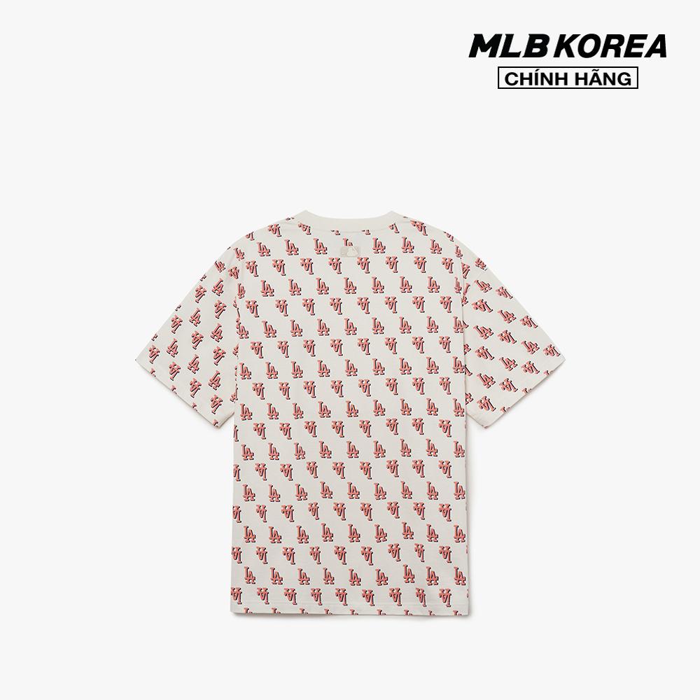 MLB - Áo thun unisex cổ tròn tay ngắn Classic Monogram Front Pattern 3ATSM1133-07CRS