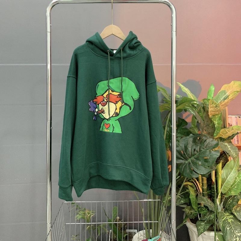 áo hoodie unisex xanh trendy 2022