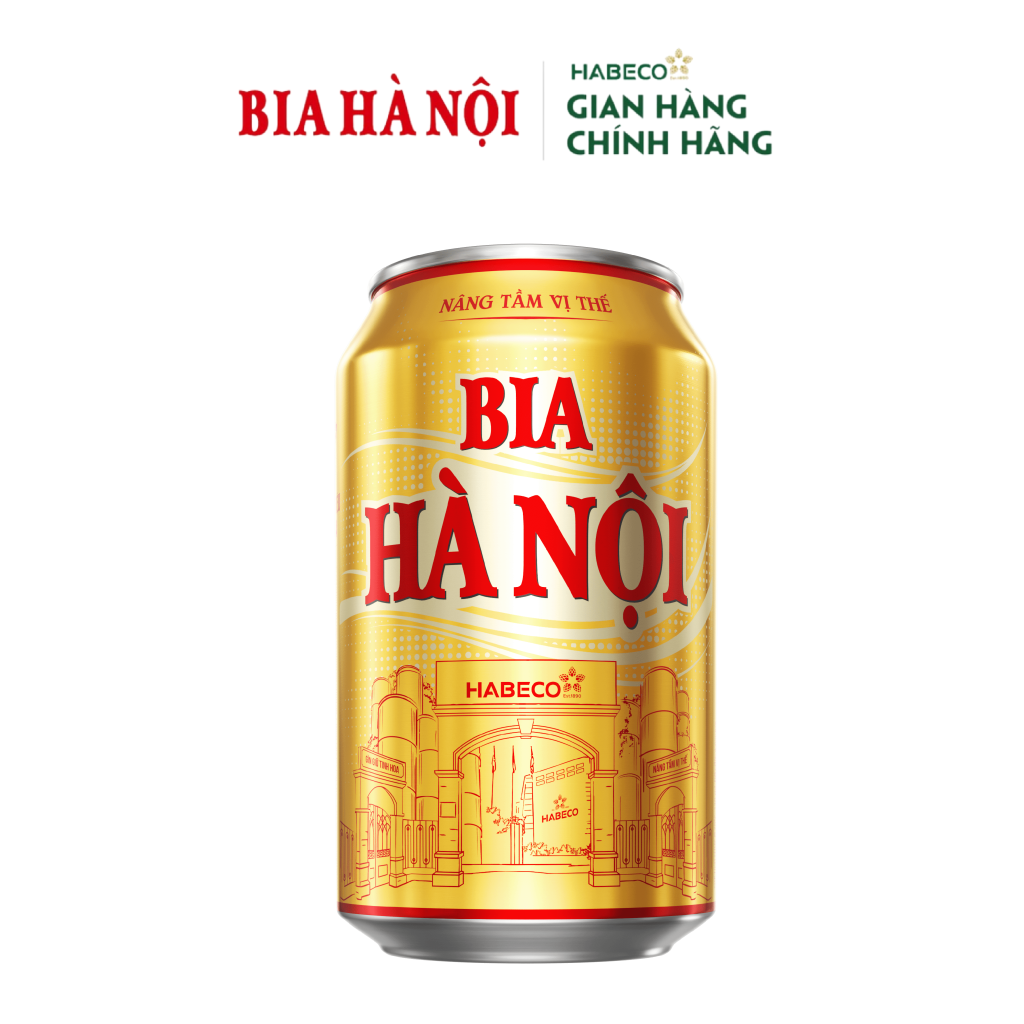 Combo 2 Thùng Bia Hà Nội - Thùng 24 lon 330ml