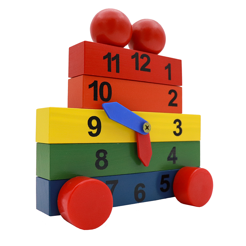 ĐỒNG HỒ LẮP RÁP BẰNG GỖ - RÈN LUYỆN TRÍ TUỆ VÀ KHẢ NĂNG LOGIC CHO TRẺ - Hàng Chính Hãng
