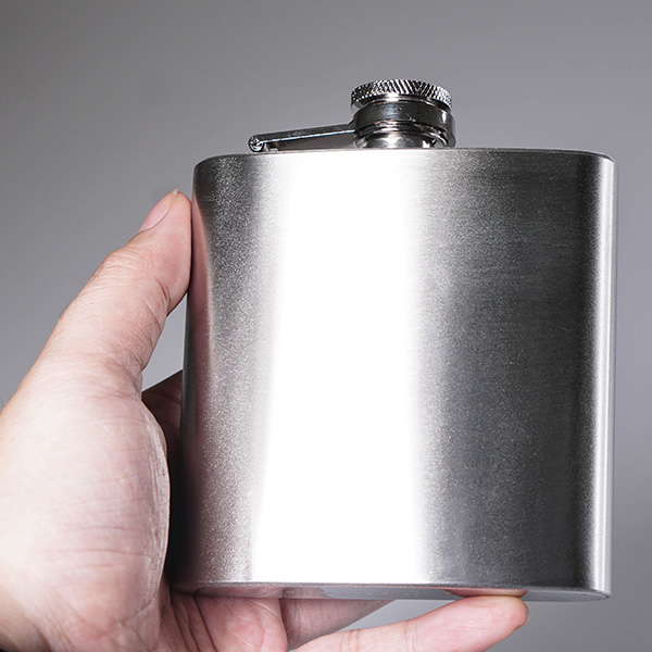 Bình dẹp 6 Oz Hip flask bỏ túi quần jean inox 201