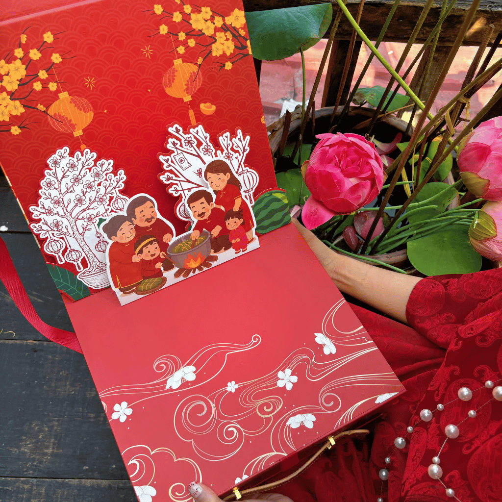 [SET QUÀ TẾT 2026] Hộp Quà Phúc Lộc Viên Mãn 3D Oaky - Quà Tặng Cao Cấp, Biếu Tết Sang Trọng