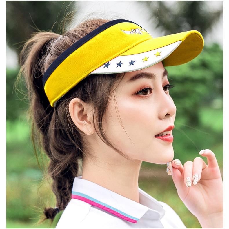 Mũ Nửa Đầu Golf Nữ MZ020 - Chất liệu Cotton cao cấp Màu sắc trẻ trung, đa dạng dễ dàng phối kết Chắn nắng tốt