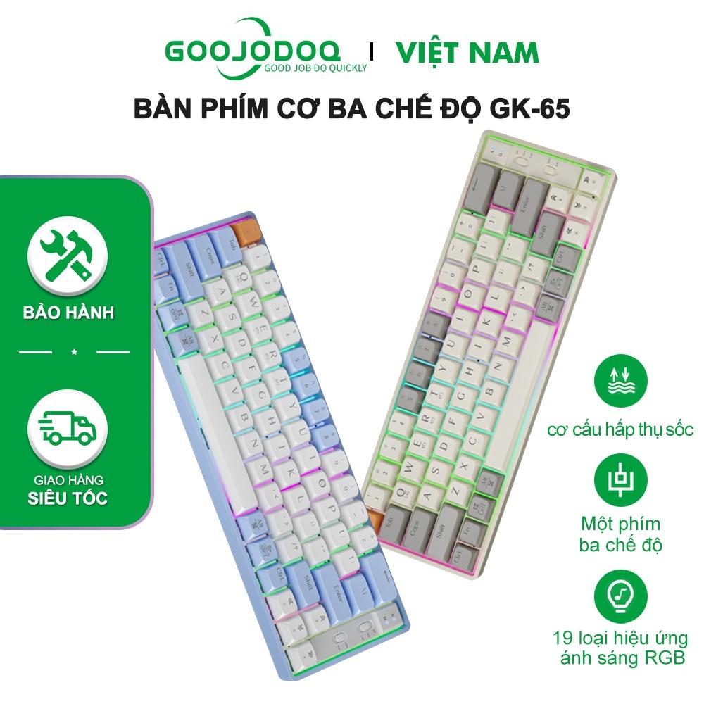A1894 Bàn phím không dây với 3 Phương thức kết nối Dùng liên tục 7 ngày