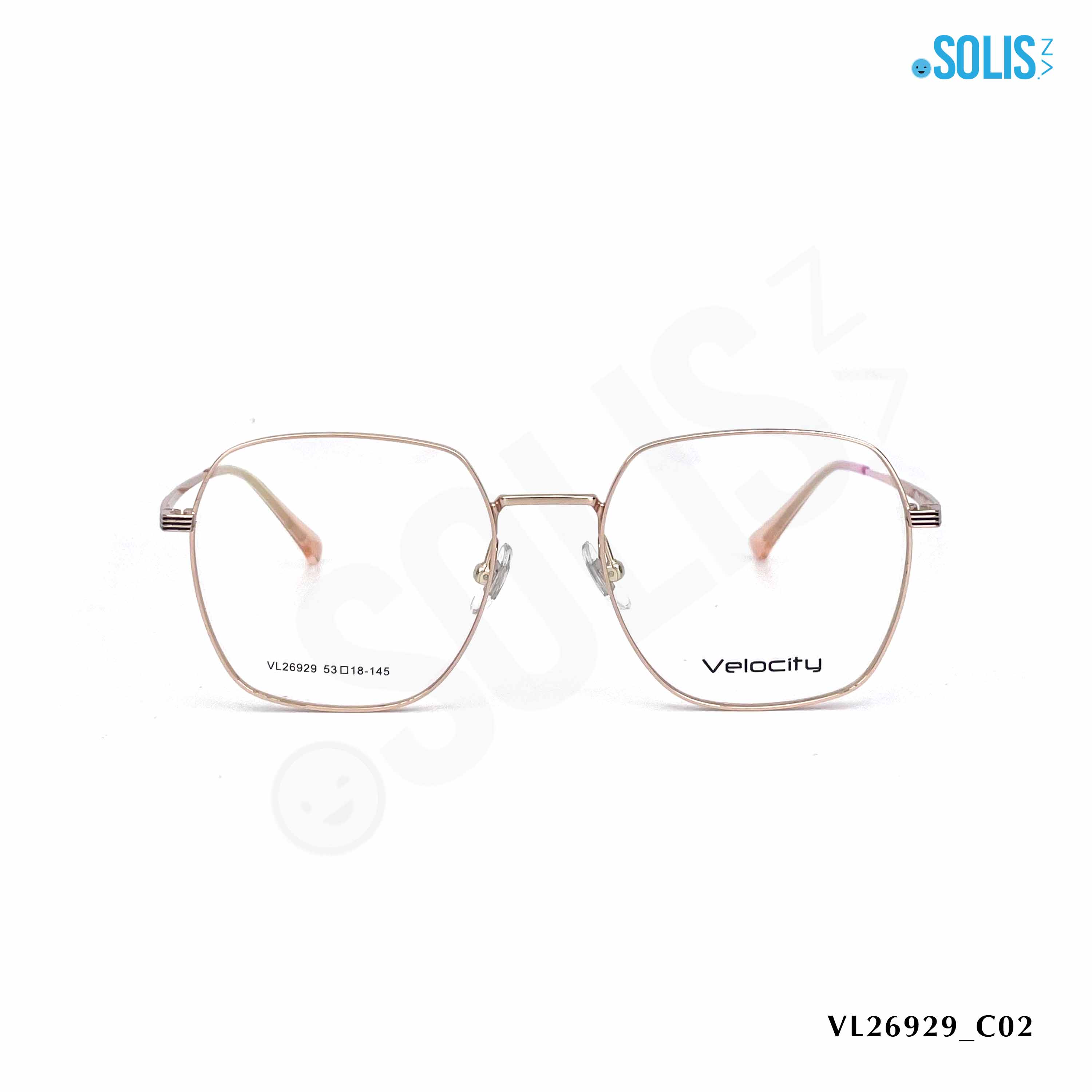 Gọng kính KL Velocity VL26929 - KÍNH KIM LOẠI HIỆU VELOCITY VL26929 KÍCH THƯỚC  53-18-145