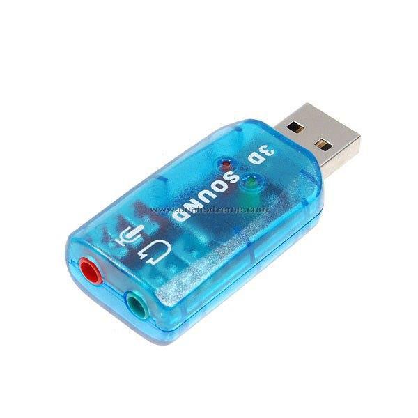 USB SOUND 5.1 3D (Màu Ngẫu Nhiên)