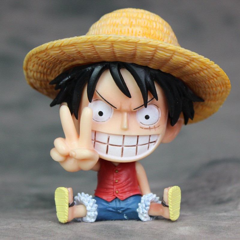 Mô Hình Monkey D. Luffy Chibi Say Hi - One Piece