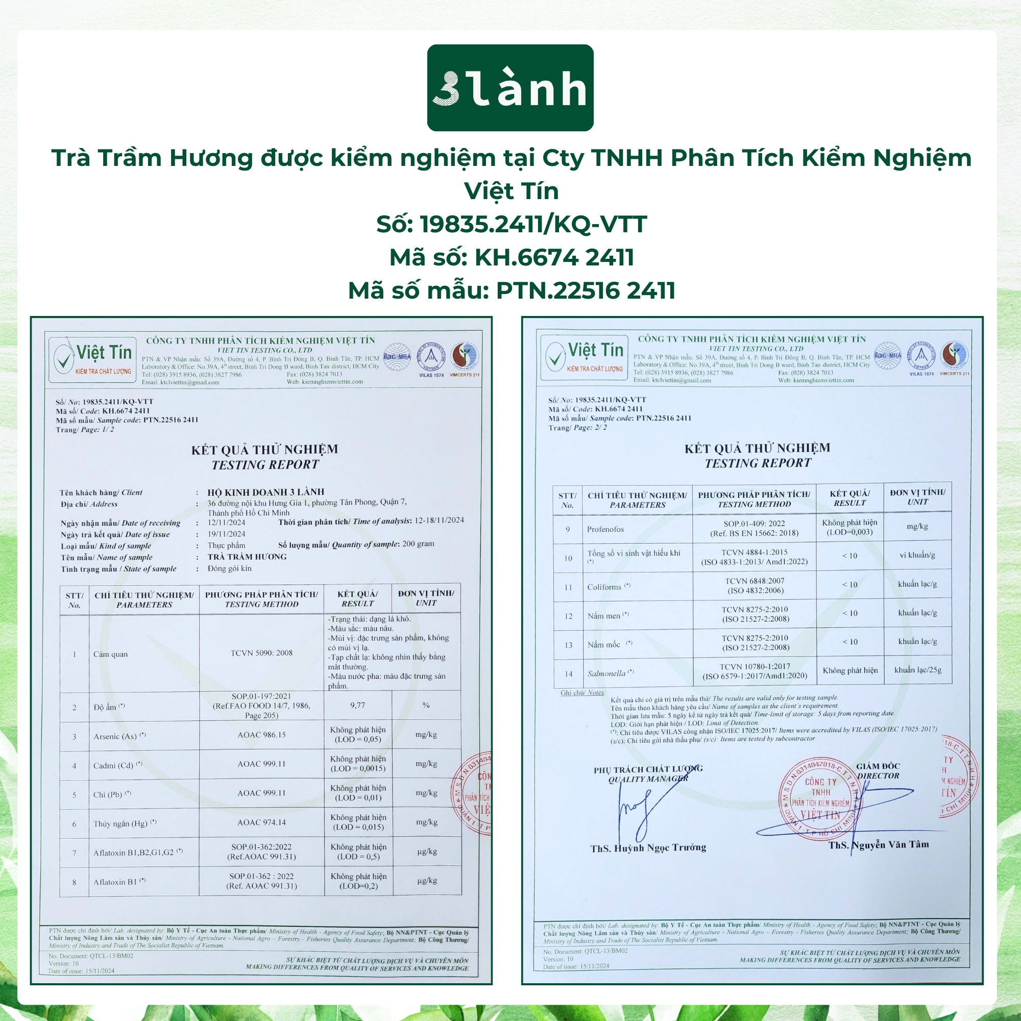 Trà Trầm Hương Dạng Lá Hộp 50gr 3 Lành Hoàn Toàn Từ Lá Dó Bầu Ngủ Ngon Giảm Stress