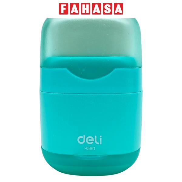 Chuốt Chì 2 Lỗ φ6.9-11 mm Kèm Gôm - Deli EH590 - Màu Xanh Ngọc