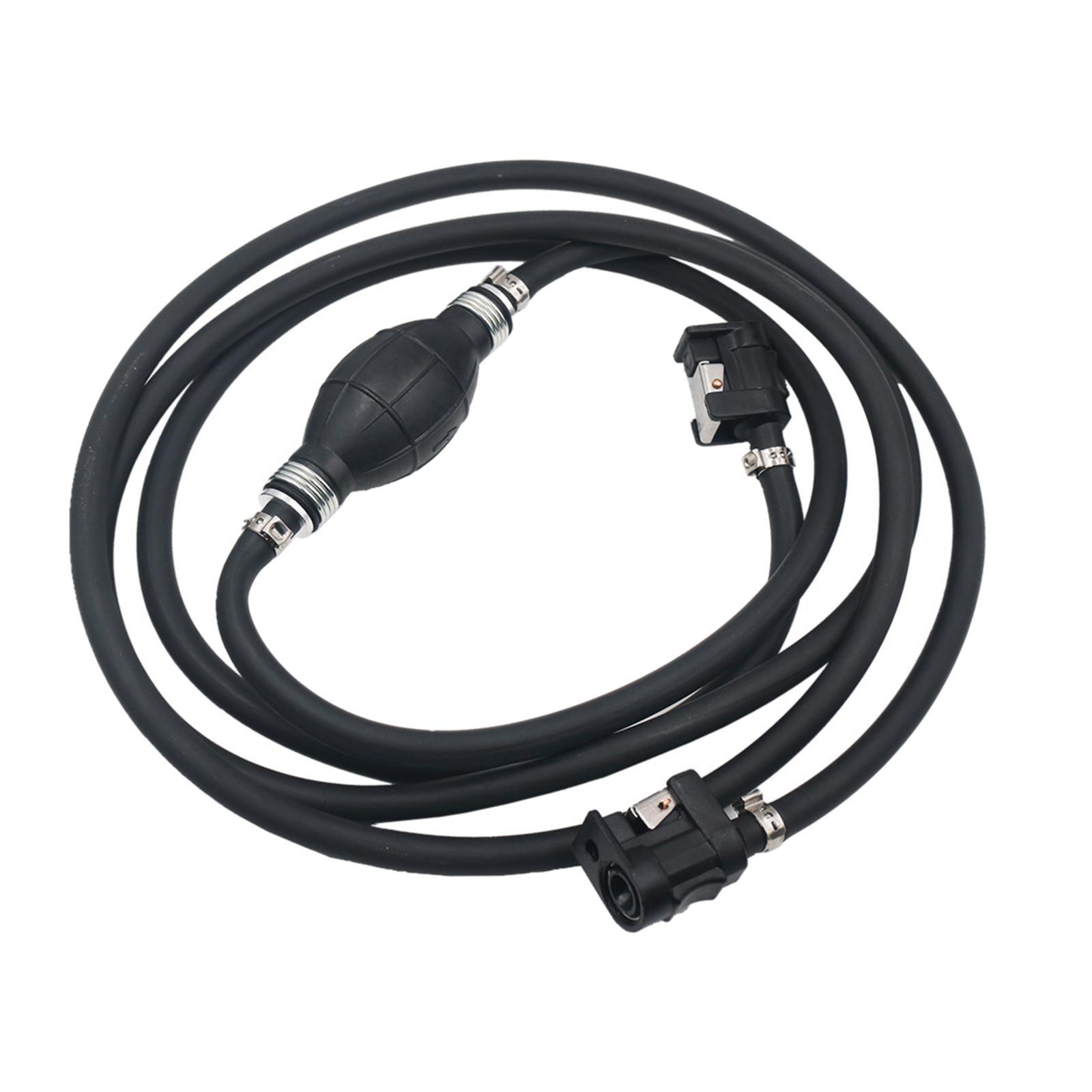 8mm Hand Pump 3.1M Spare Parts Boat Part Fuel Line Hose Assembly Fit for Yamaha Outboard