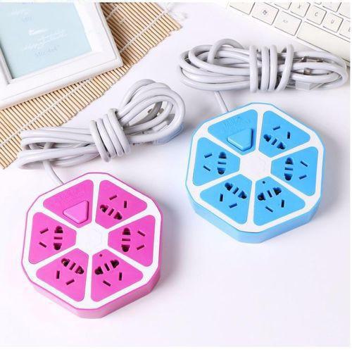 Ổ Điện Hình Lục Giác Chống Giật 2 Cổng USB Cao Cấp, Đa Năng