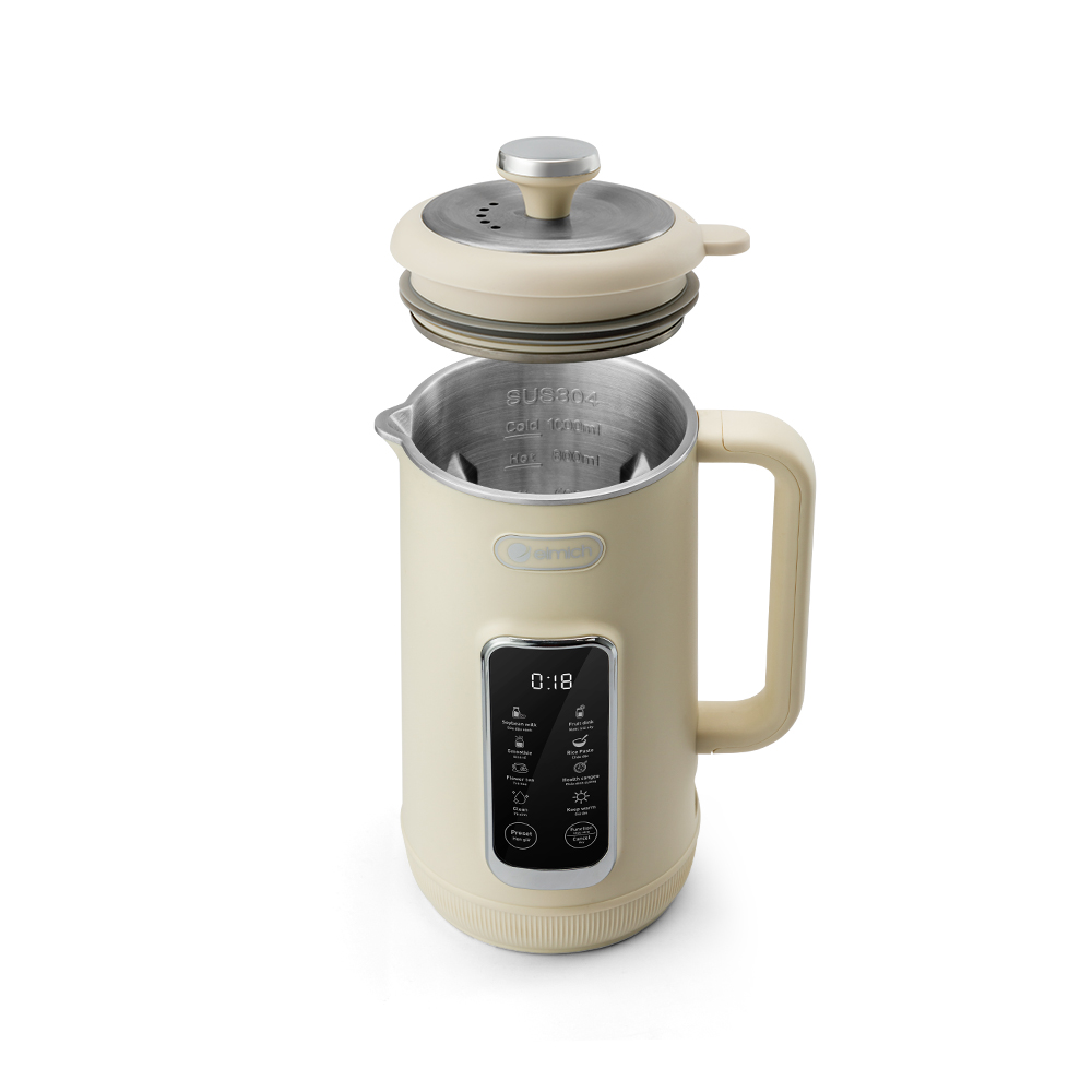 Máy làm sữa hạt Elmich 1L CBE-8650, Hàng chính hãng, 7 chế độ nấu, tự làm sạch, điều khiển cảm ứng - JoyMall
