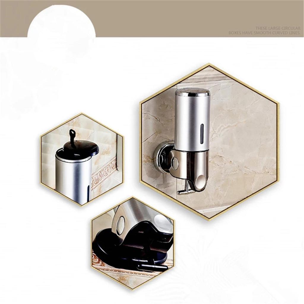 Bathroom Wall Mount Soap Dispenser Shower Shampoo Container 500ml