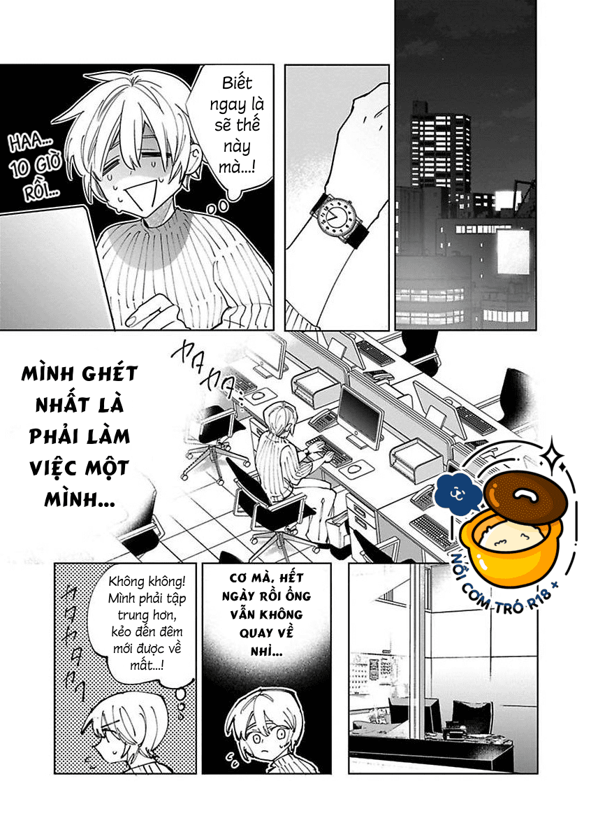 hậu bối yandere muốn cứu vớt ''nô lệ của tư bản'' chapter 4.1 12