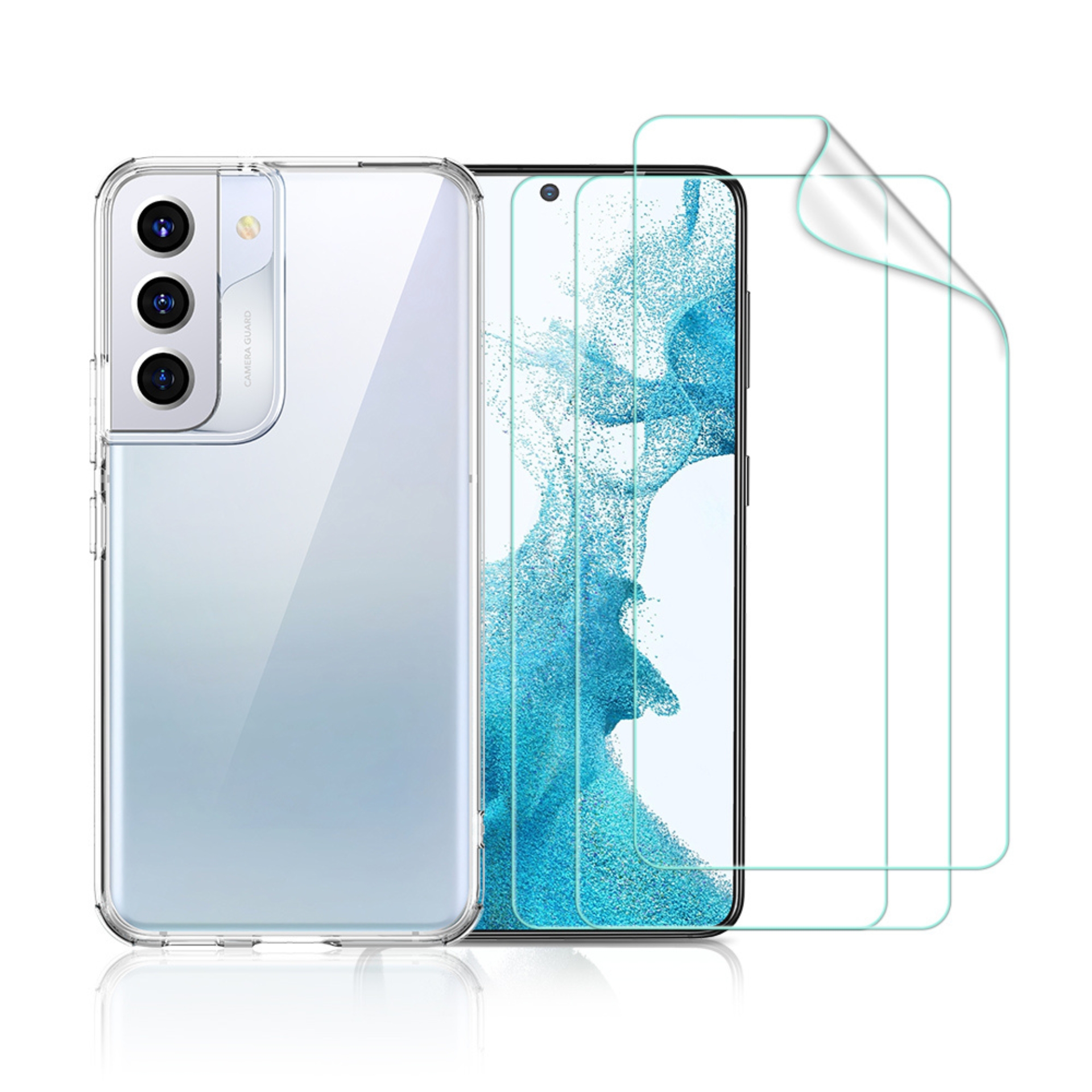 Miếng Dán Bảo Vệ Màn Hình ESR Dành Cho Samsung Galaxy S22 Plus, Trong Suốt - HÀNG CHÍNH HÃNG