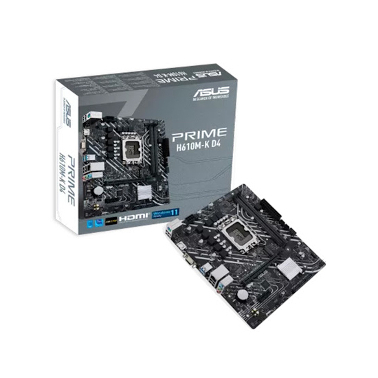 Bo mạch chủ Main ASUS PRIME H610M - K DDR4 Socket LGA 1700 - Hàng Chính Hãng