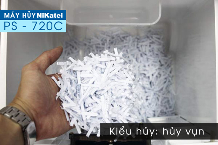 Máy Hủy Tài Liệu Nikatei PS-720C