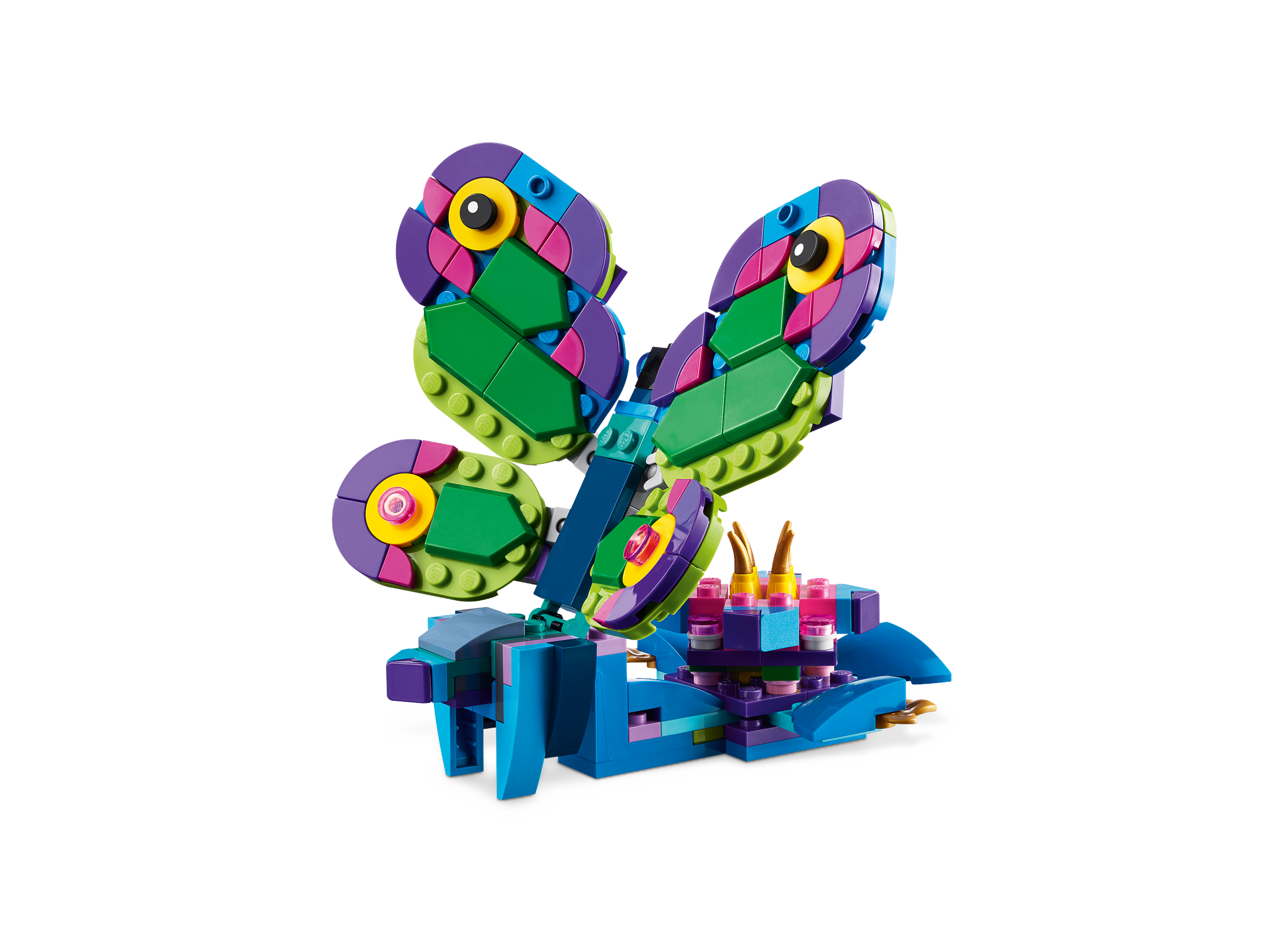 Đồ Chơi Lắp Ráp Mô Hình Chim Công Sặc Sỡ 3 In 1 - Exotic Peacock - Lego Creator 31157 (355 Mảnh Ghép)