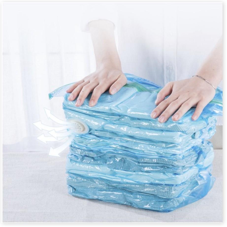 ️ Bộ 4 Túi hút chân không quần áo YAMANASHI Kéo&Đè Bẹp