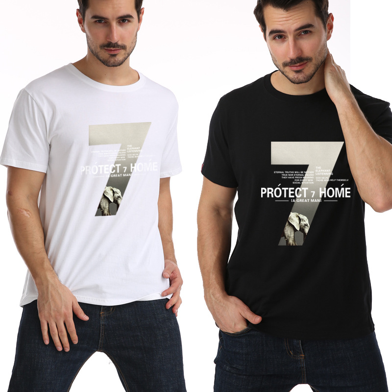 Áo thun nam/ áo cotton nam phong cách Hàn Quốc mã HOME7